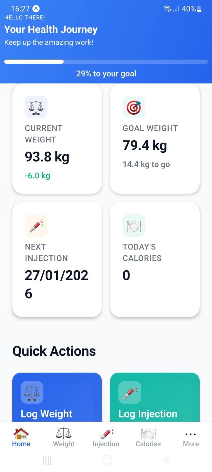 GLP1-GO App Screenshot